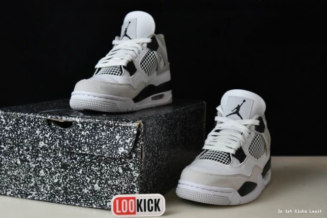 4 Retro Military DH6927-111 Black Jordan 0604